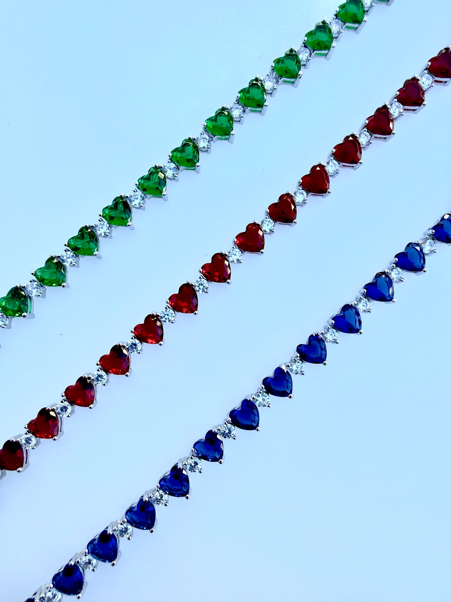 ZC Tennis Heart Bracelet
