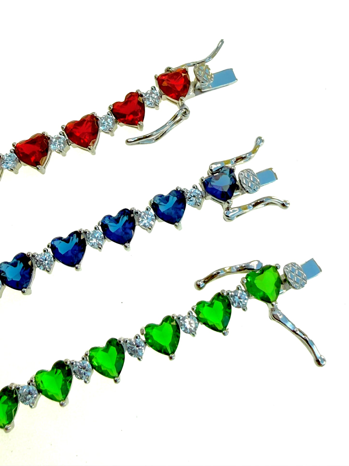 ZC Tennis Heart Bracelet