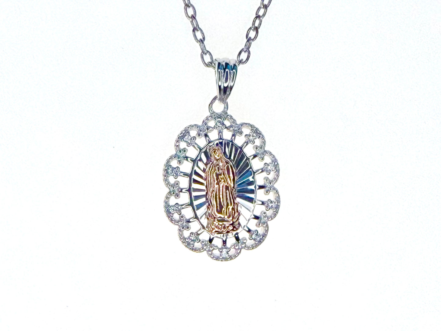 Virgin Mary Necklace