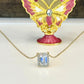 Emerald Cut Necklace