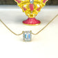 Emerald Cut Necklace