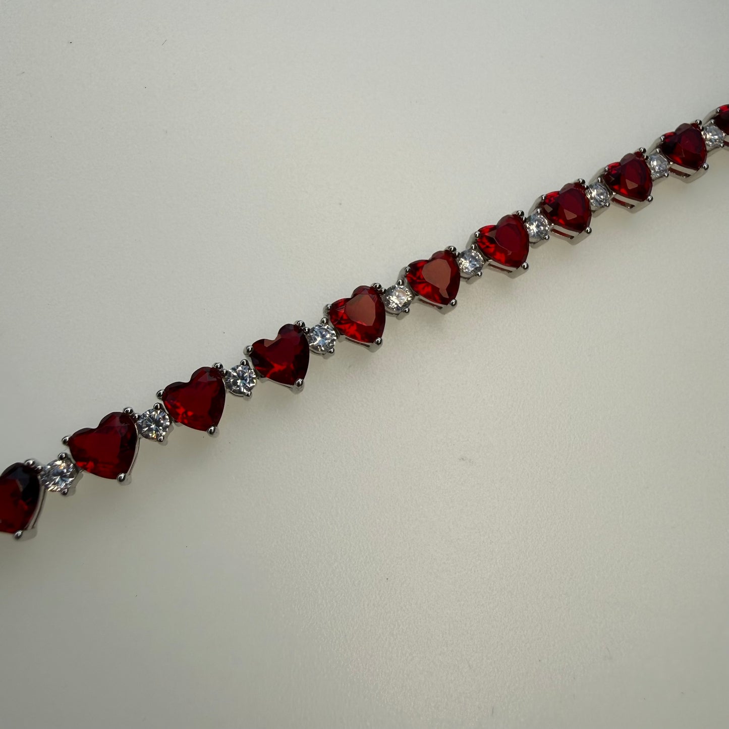 ZC Tennis Heart Bracelet