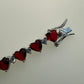 ZC Tennis Heart Bracelet