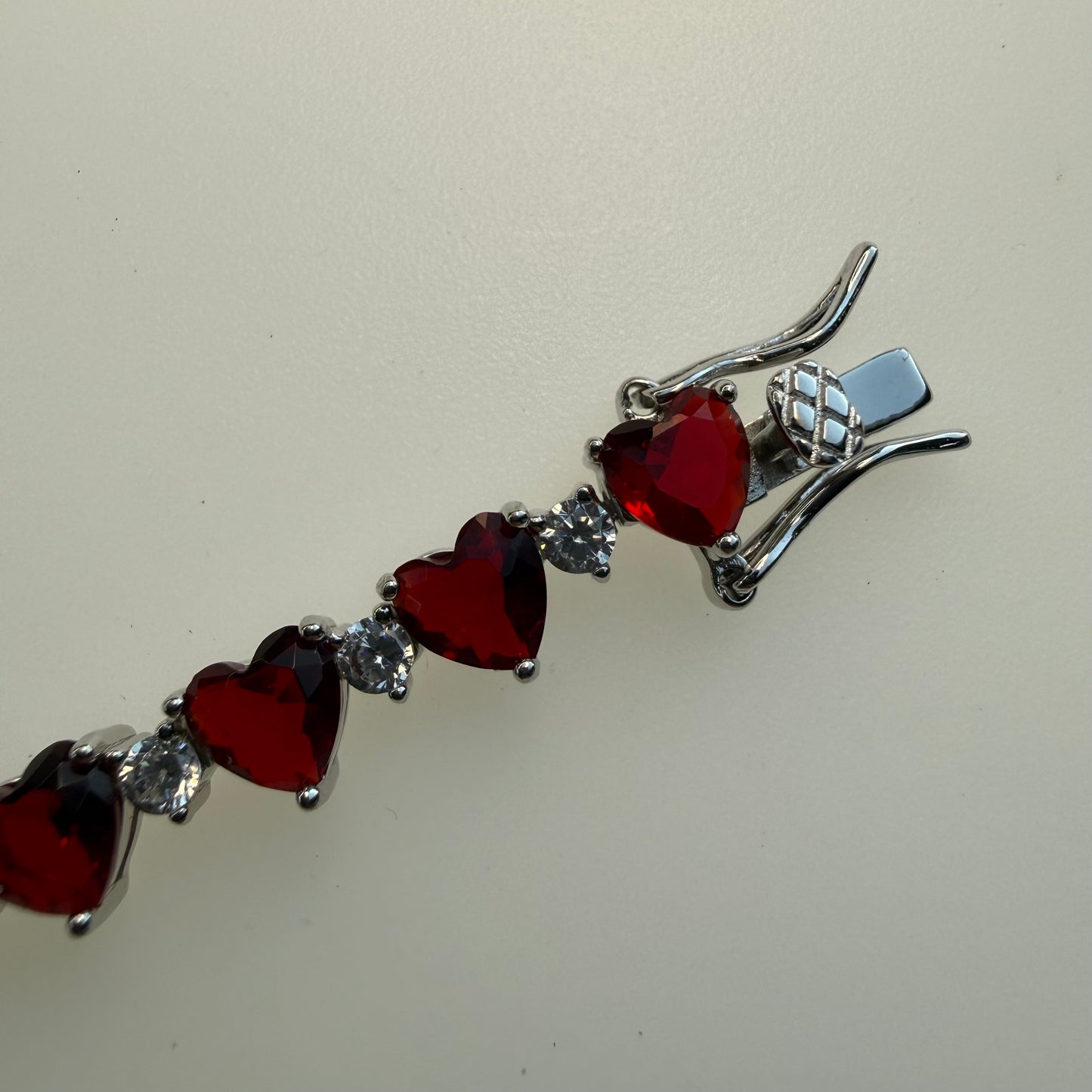 ZC Tennis Heart Bracelet