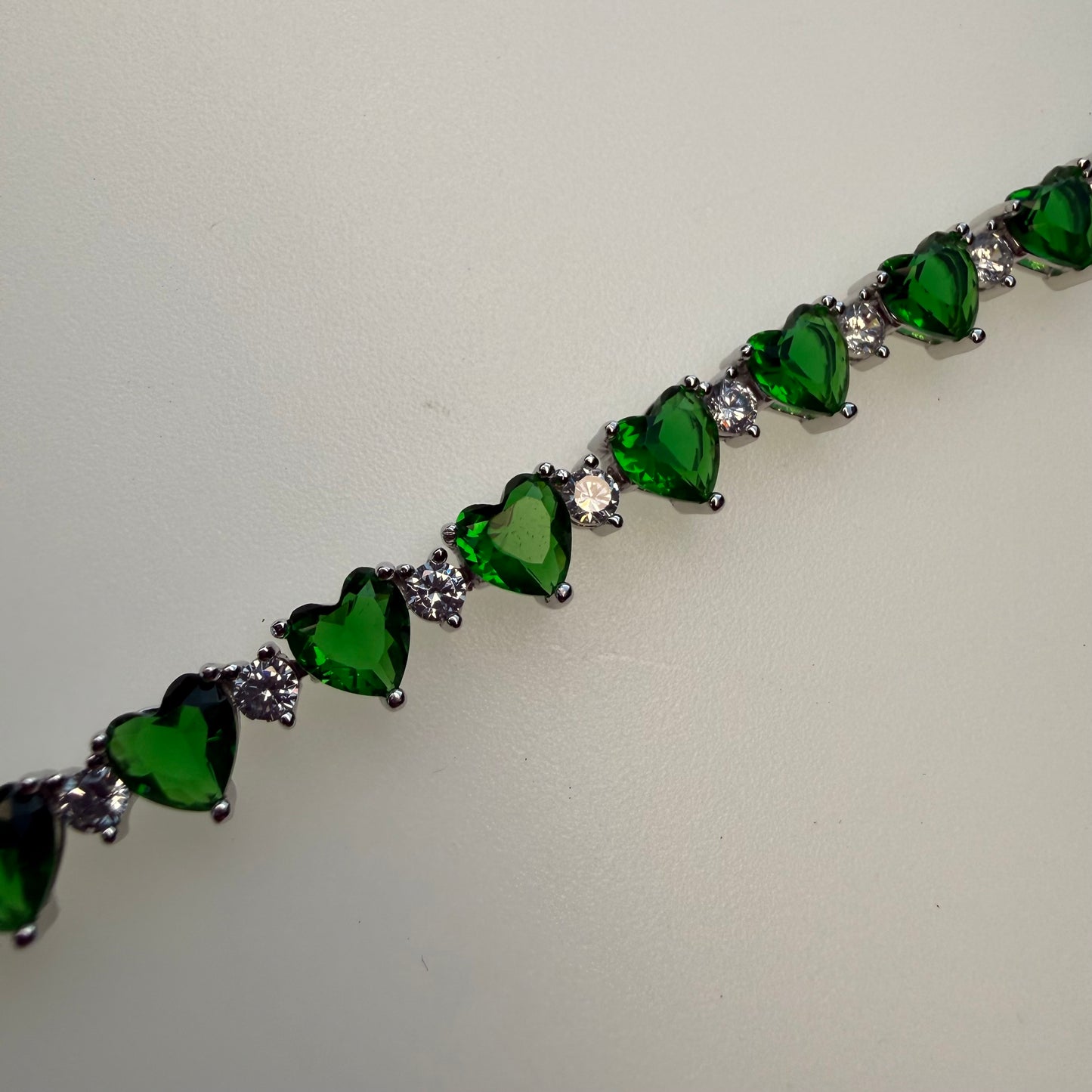 ZC Tennis Heart Bracelet