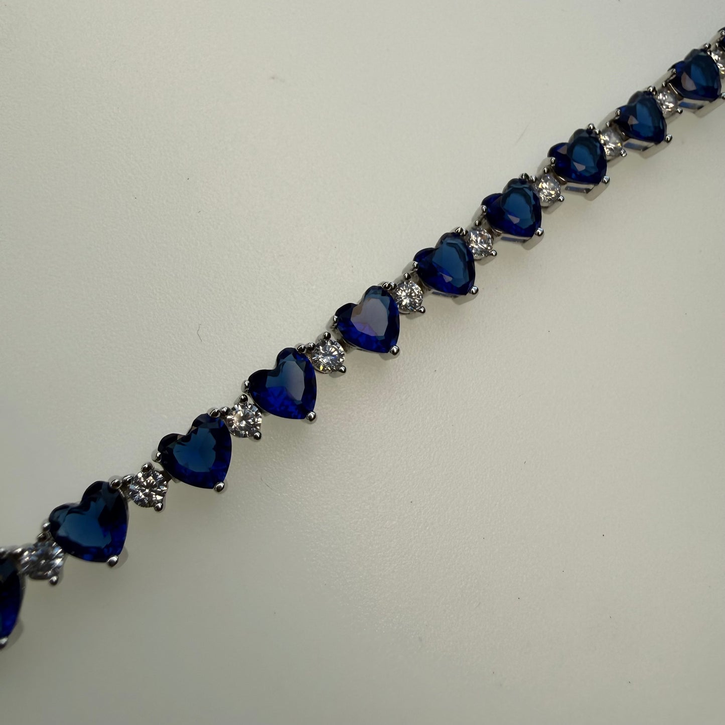 ZC Tennis Heart Bracelet